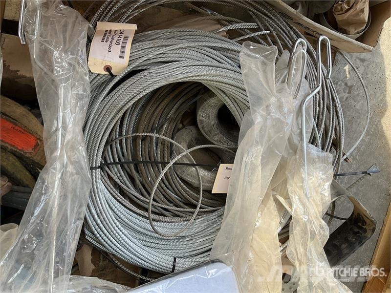 Quantity of Winch, Of Straps/Wire. Assorted Parts Drugi deli
