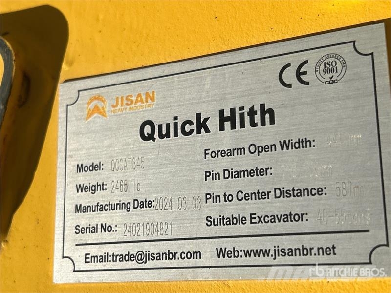  Quick Coupler - Fits Cat 350 (Unused) Conectores rápidos