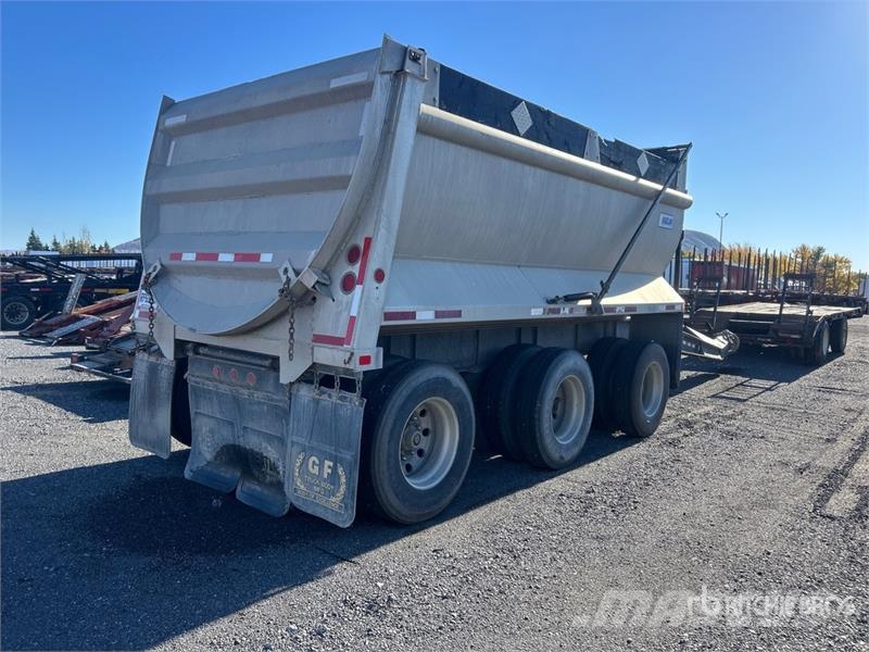 Raglan 16 ft Tri/A Pup Dump Trailer Remorque benne