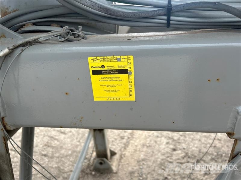 Raglan 47 ft Quad/A Belly Dump Trailer Bañera