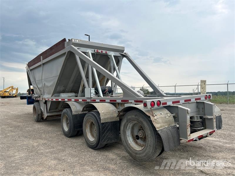 Raglan 47 ft Quad/A Belly Dump Trailer Bañera