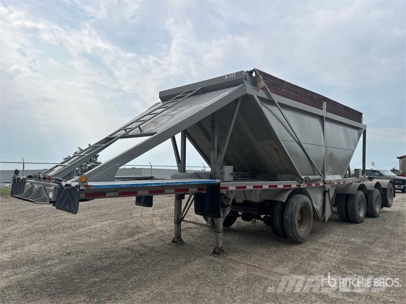 Raglan 47 ft Quad/A Belly Dump Trailer Bañera