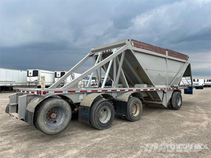 Raglan 47 ft Quad/A Belly Dump Trailer Bañera