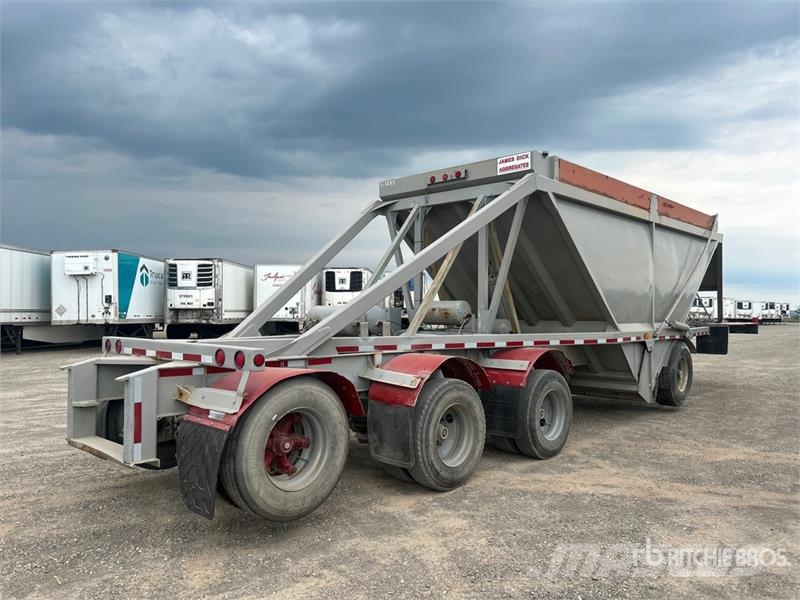  Raglan 48 ft Quad/A Belly Dump Trailer Bañera