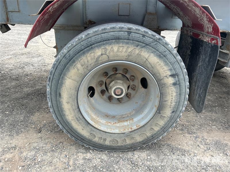  Raglan 48 ft Quad/A Belly Dump Trailer Bañera