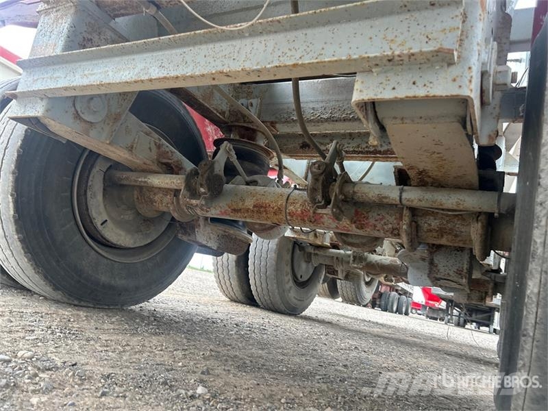  Raglan 48 ft Quad/A Belly Dump Trailer Bañera