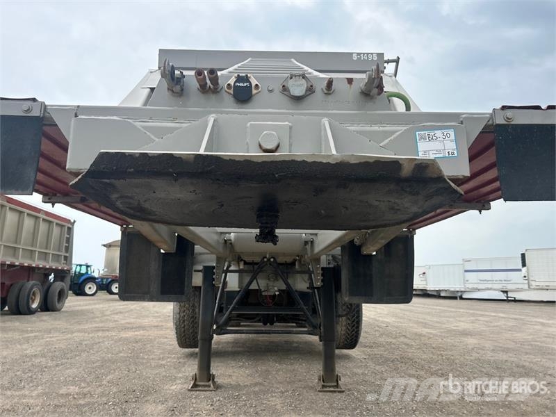  Raglan 48 ft Quad/A Belly Dump Trailer Bañera