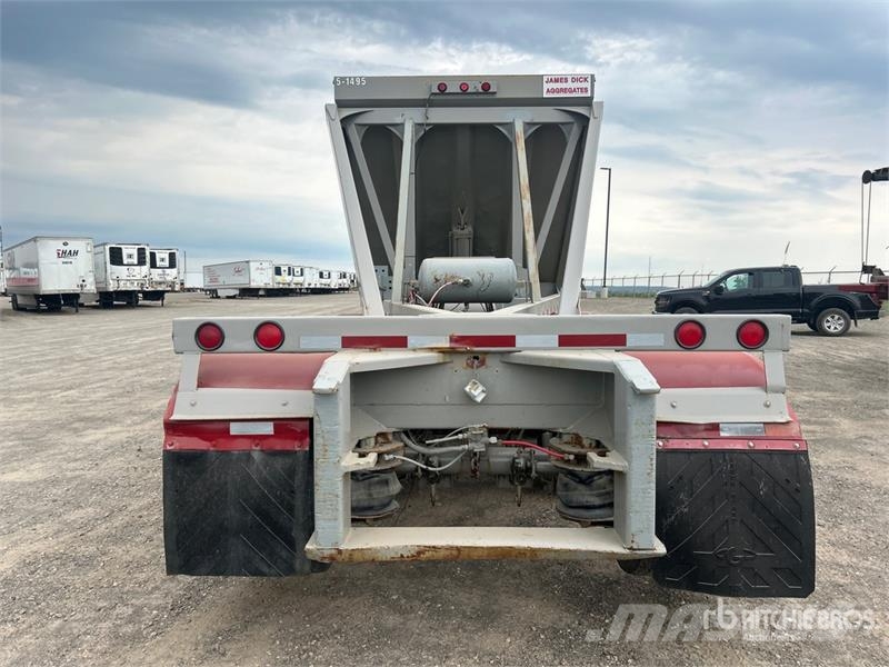  Raglan 48 ft Quad/A Belly Dump Trailer Bañera