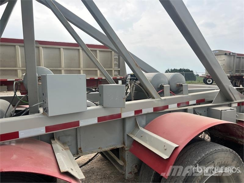  Raglan 48 ft Quad/A Belly Dump Trailer Bañera