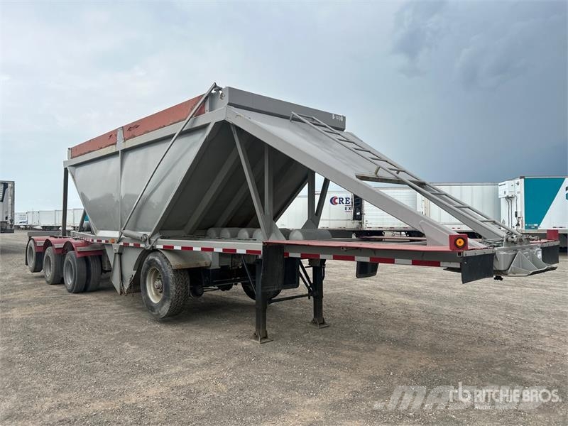  Raglan 48 ft Quad/A Belly Dump Trailer Bañera