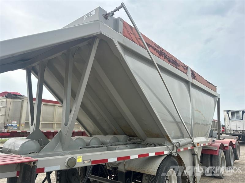  Raglan 48 ft Quad/A Belly Dump Trailer Bañera
