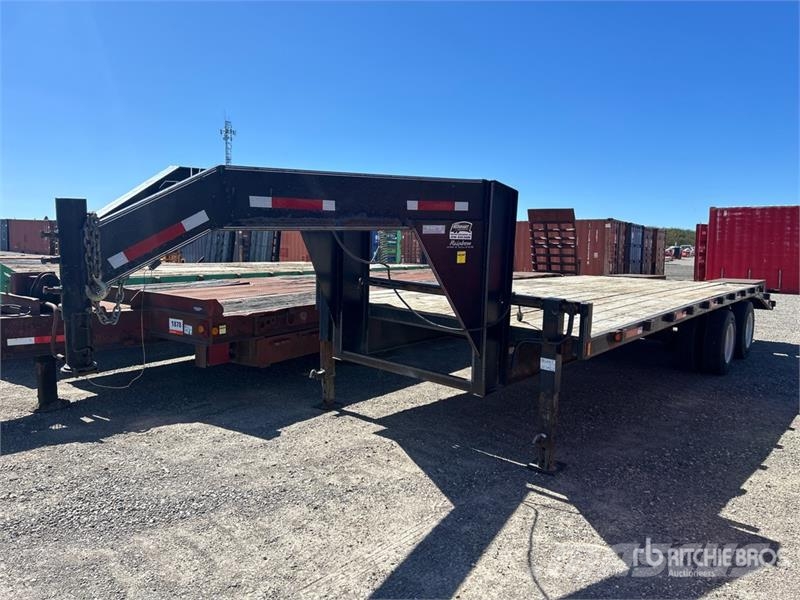 Rainbow 24 ft T/A Gooseneck Equipment Trailer Autotreilerid