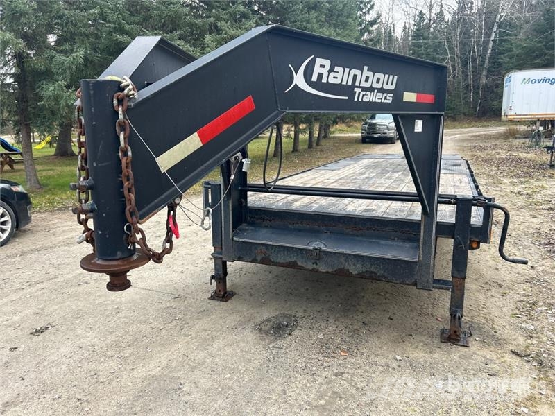 Rainbow 25 ft Tri/A Gooseneck Equipment Trailer مقطورات مركبات نقل