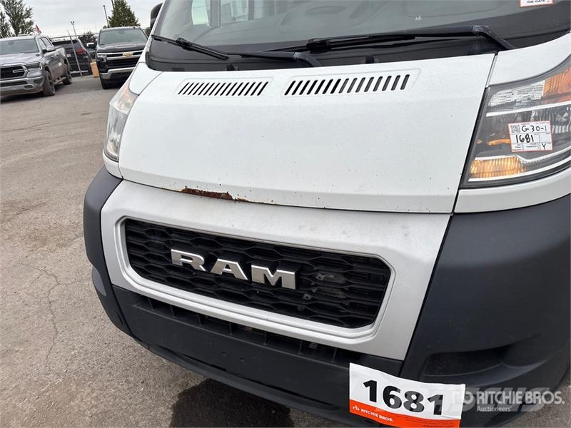 RAM Promaster 2500 Cargo Van Panel vans