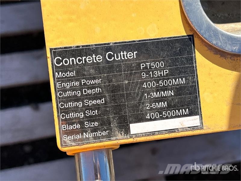 Rato PT500 Concrete Walk-Behind Saw Hızarlar
