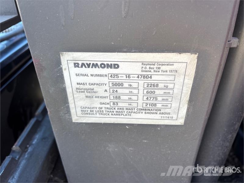 Raymond 425-C30TT Električni viličari