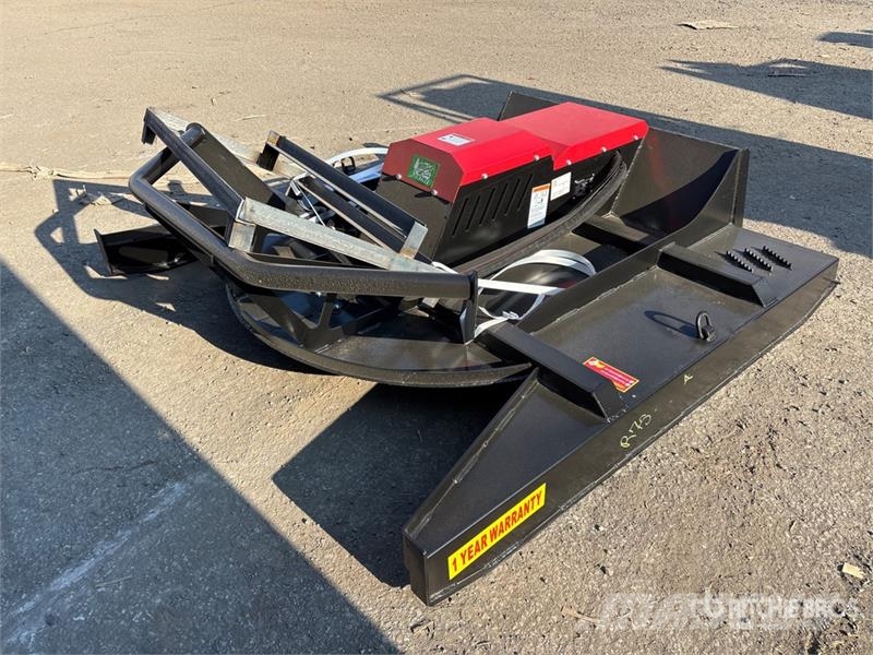 Raytree RHBC72 72 in Skid Steer Brush Cutter (Unus Corta-césped delanteros y traseros