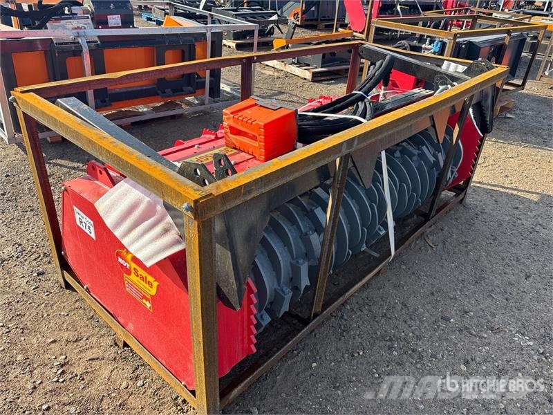  Raytree RMBD72S 72 in Drum Skid Steer Mulcher (Unu Forstmulcher