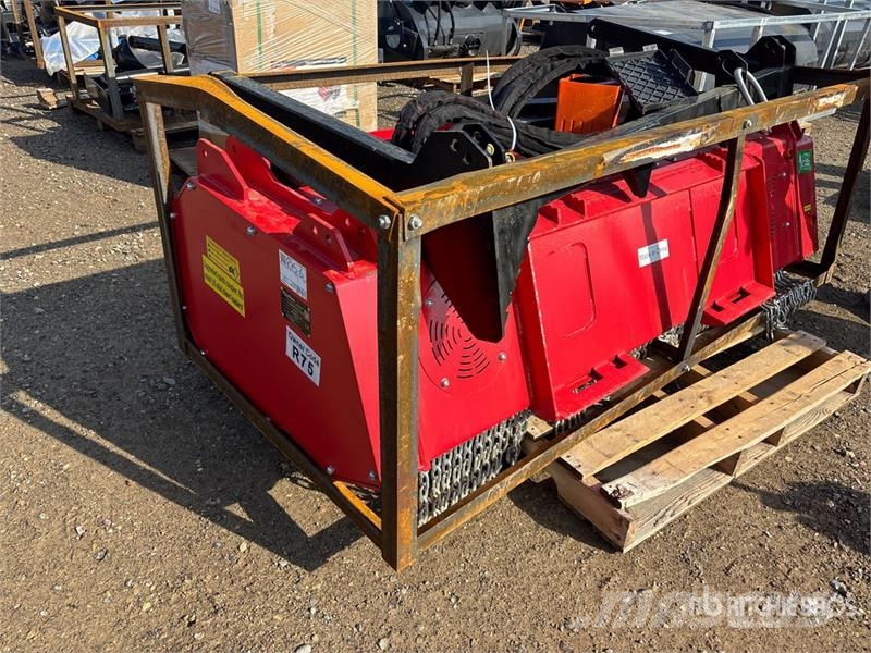  Raytree RMBD72S 72 in Drum Skid Steer Mulcher (Unu Forstmulcher