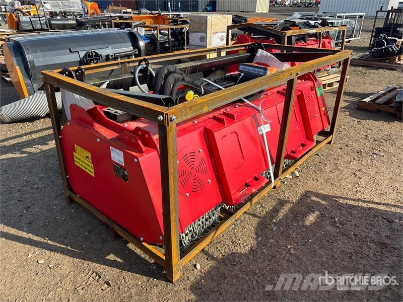  Raytree RMBD72S 72 in Drum Skid Steer Mulcher (Unu Forstmulcher