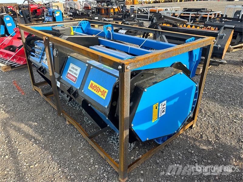 Raytree RMDM72 72 in Drum Skid Steer Mulcher (Unus Lesní mulčovače