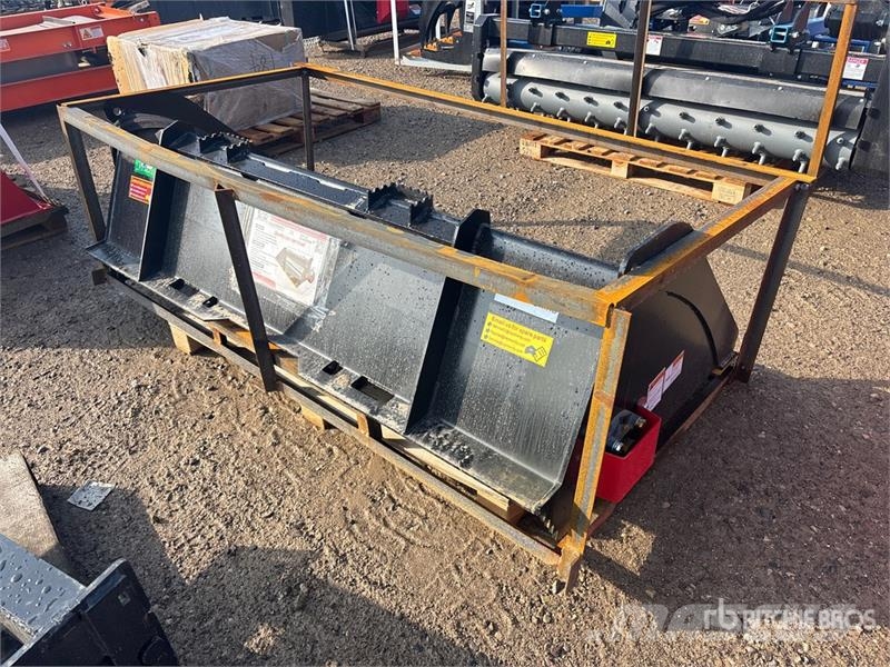  Raytree RMRB72 72 in Power Rake Skid Steer Bucket  バケット