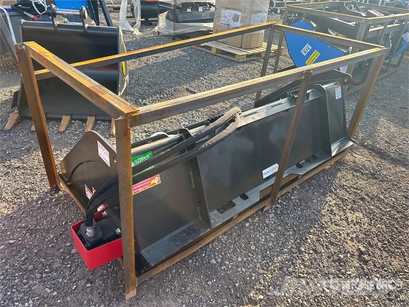 Raytree RMRB72 72 in Power Rake Skid Steer Bucket Κουβάδες