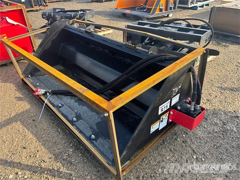  Raytree RMRB72 72 in Power Rake Skid Steer Bucket  バケット