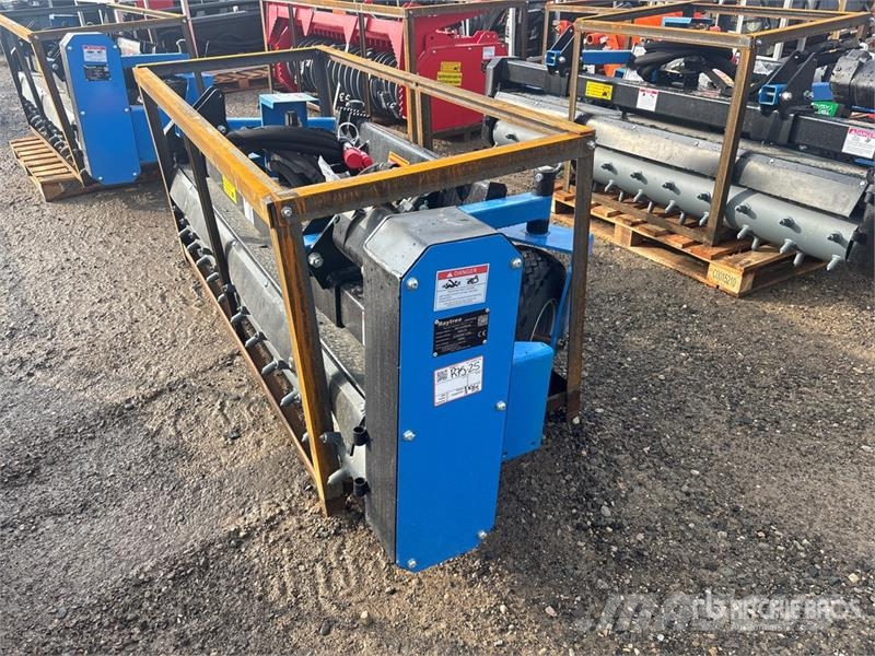  Raytree RMSC78 78 in Skid Steer Power Rake (Unused Ancinhos e espalhadores de feno
