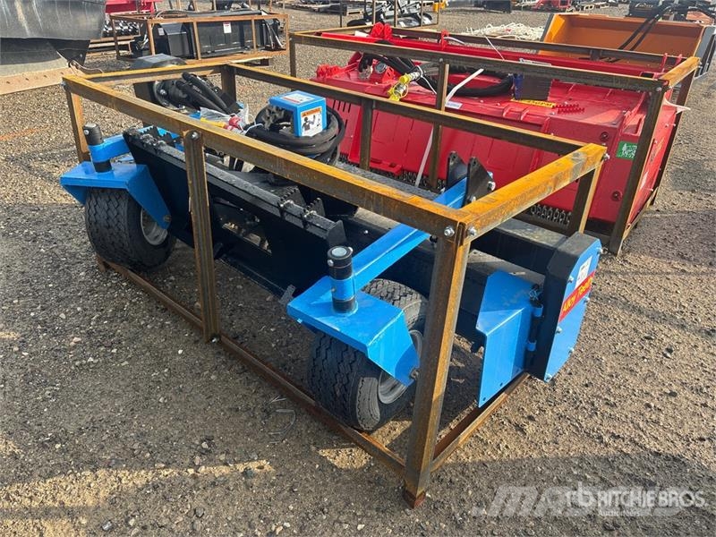  Raytree RMSC78 78 in Skid Steer Power Rake (Unused Ancinhos e espalhadores de feno