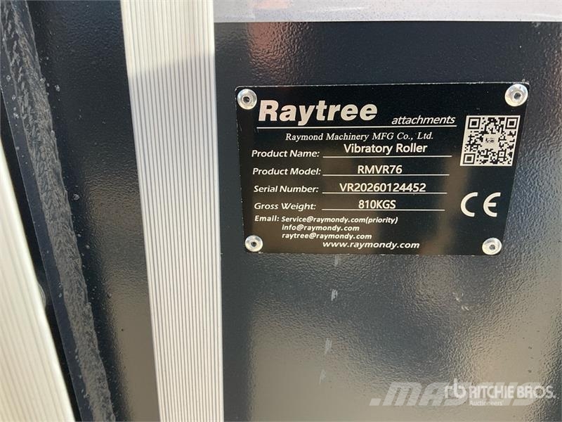 Raytree RMVR76 76 in Skid Steer Vibratory Roller ( Дорожні котки