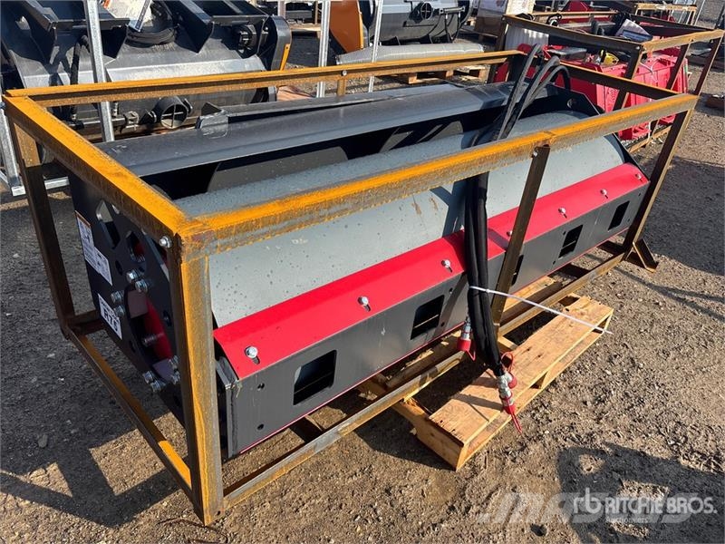  Raytree RMVR76 76 in Skid Steer Vibratory Roller ( Rollers