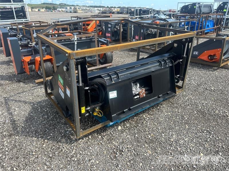  Raytree RPRB72 72 in 6 In 1 Power Rake Bucket Skid Godet