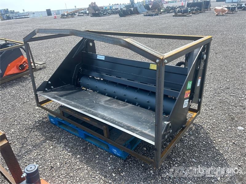  Raytree RPRB72 72 in 6 In 1 Power Rake Bucket Skid Godet