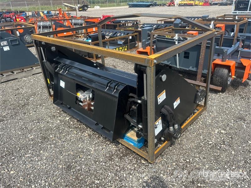  Raytree RPRB72 72 in 6 In 1 Power Rake Bucket Skid Godet