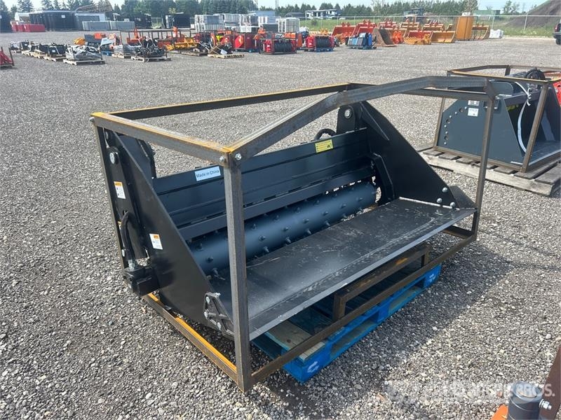  Raytree RPRB72 72 in 6 In 1 Power Rake Bucket Skid Godet