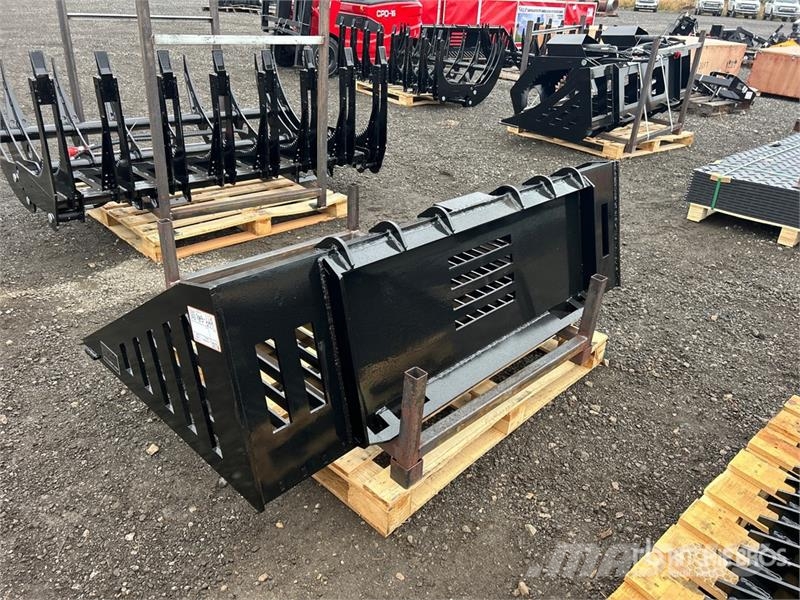  RB66 66 in Skeleton Rock bucket Skid Steer Bucket  دلاء