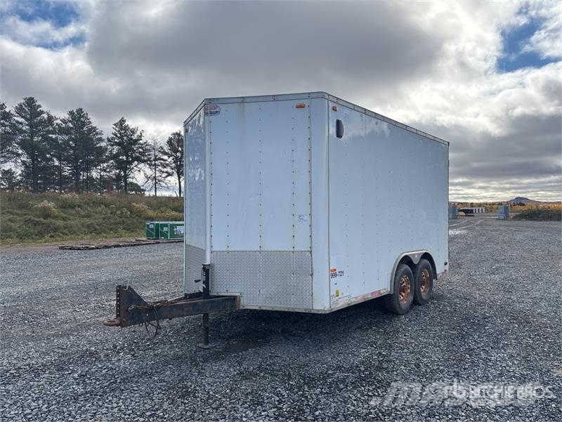 RC 14 ft T/A Enclosed Trailer Remorque Fourgon