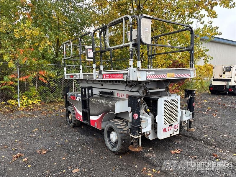  Redlift RL27 4x4 Diesel Scissor Lift Plataformas tijera