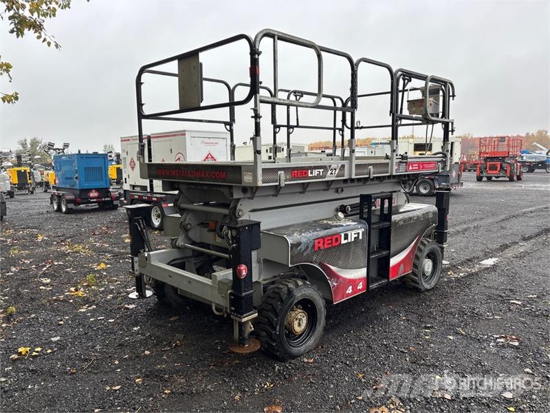  Redlift RL27 4x4 Diesel Scissor Lift Plataformas tijera