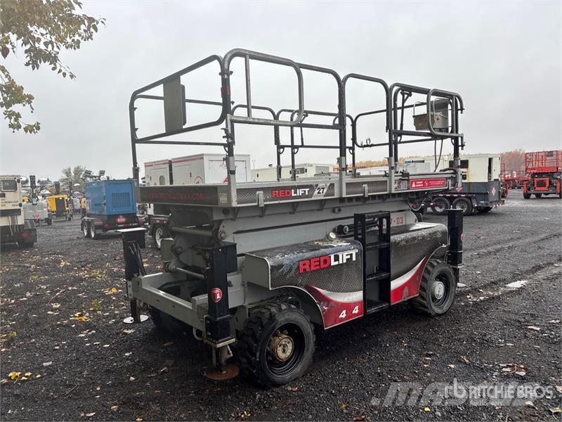  Redlift RL27 4x4 Diesel Scissor Lift Plataformas tijera