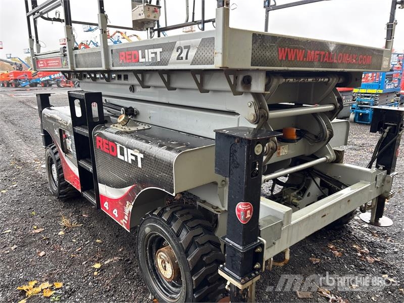  Redlift RL27 4x4 Diesel Scissor Lift Plataformas tijera