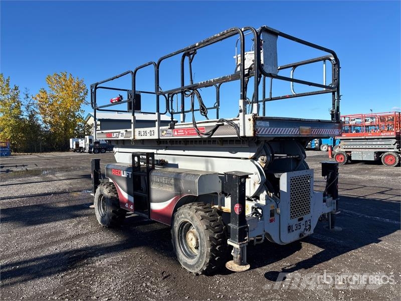 Redlift RL35 4x4 Diesel Scissor Lift رافعات مقصية الشكل