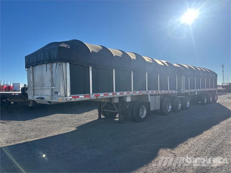 Reitnouer 28 ft Quad/A B-Train Lead Flatbed Trailer Прицепы-платформы/боковая разгрузка