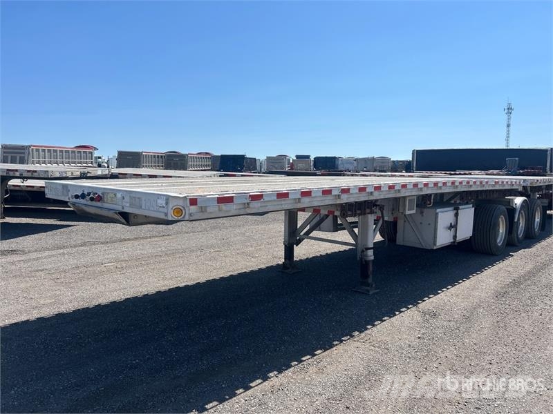 Reitnouer 28 ft Super B-Train Lead Flatbed Trailer مقطوروات مسطحة/مفصلية الجوانب