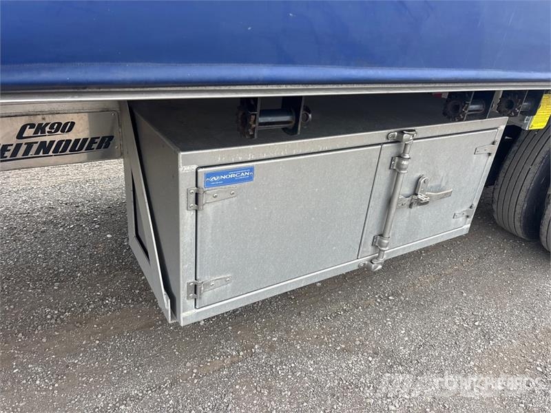 Reitnouer CK90 53 ft T/A Spread Axle Curtain Side Trailer Rimorchi centinati