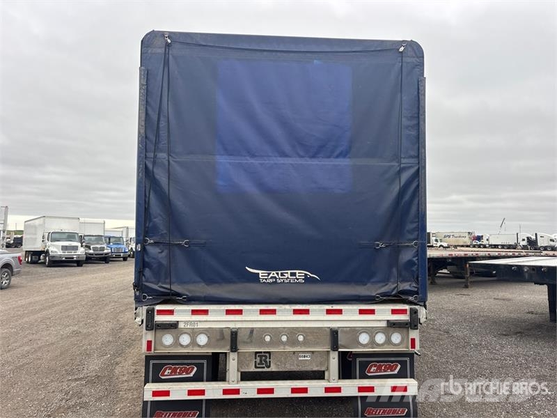 Reitnouer CK90 53 ft T/A Spread Axle Curtain Side Trailer Tovarne prikolice sa ciradom