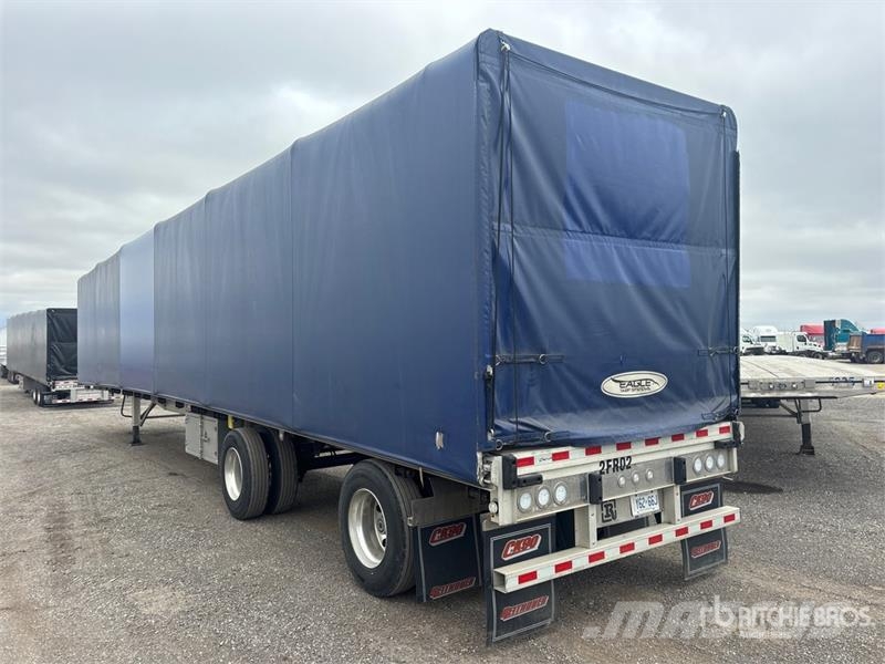 Reitnouer CK90 53 ft T/A Spread Axle Curtain Side Trailer Rimorchi centinati