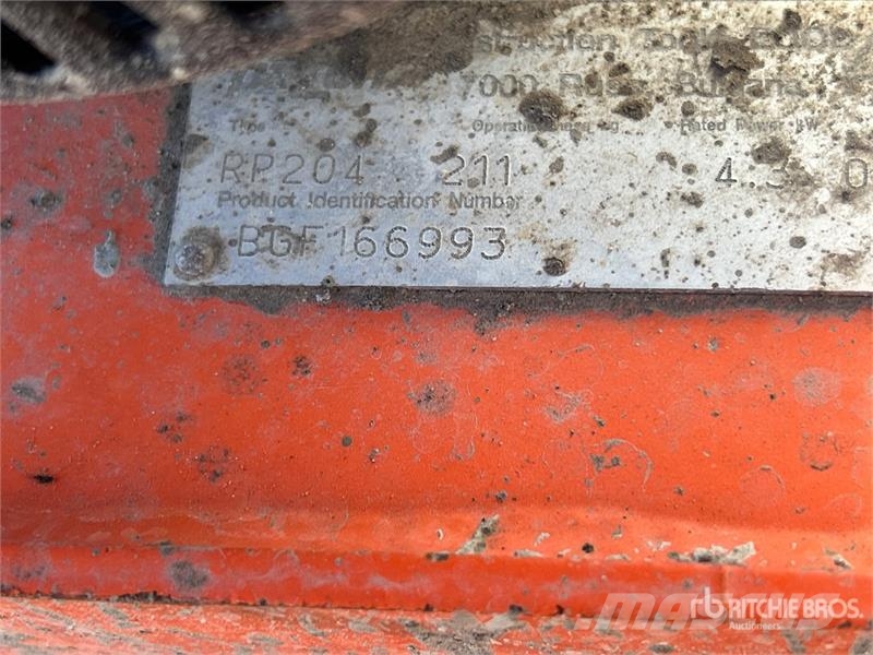  Rentquip RP204 Reversible Vibratory Plate Compacto Vibrator compactors