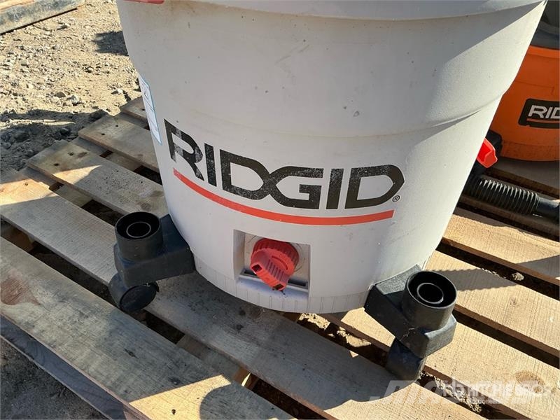  Ridgid of (3) Ridgid Shop Vacuum Cleaner Vákuum takarító gépek